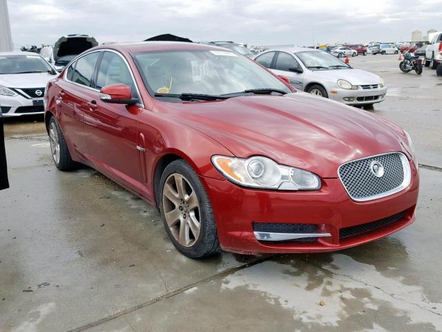 SAJWA05B29HR09049 - 2009 JAGUAR XF LUXURY RED photo 1