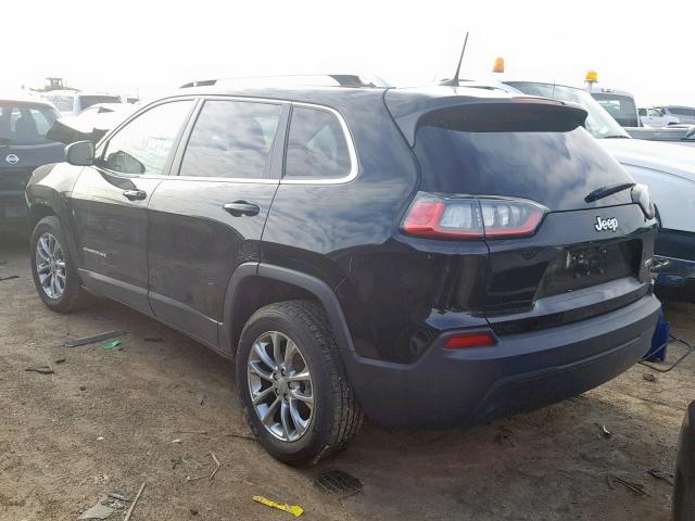 1C4PJLLB2KD220424 - 2019 JEEP CHEROKEE L BLACK photo 3