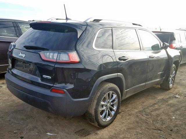 1C4PJLLB2KD220424 - 2019 JEEP CHEROKEE L BLACK photo 4