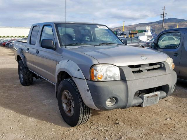 1N6ED27T41C363629 - 2001 NISSAN FRONTIER C GRAY photo 1