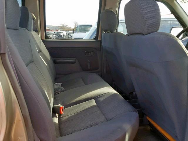 1N6ED27T41C363629 - 2001 NISSAN FRONTIER C GRAY photo 6