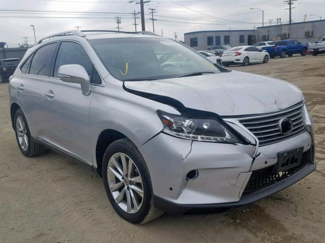 2T2BC1BA9FC004098 - 2015 LEXUS RX 450H GRAY photo 1