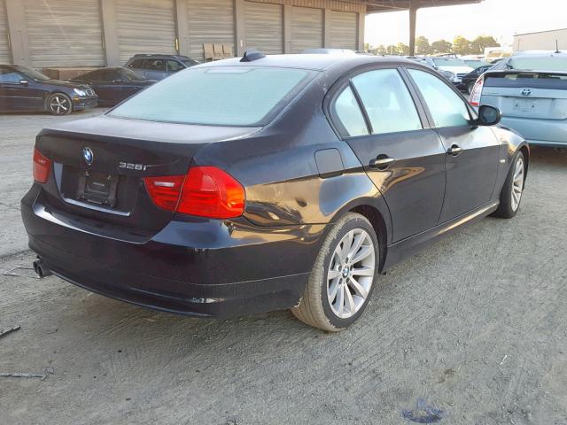 WBAPH5C59BA441079 - 2011 BMW 328 I SULE BLACK photo 4