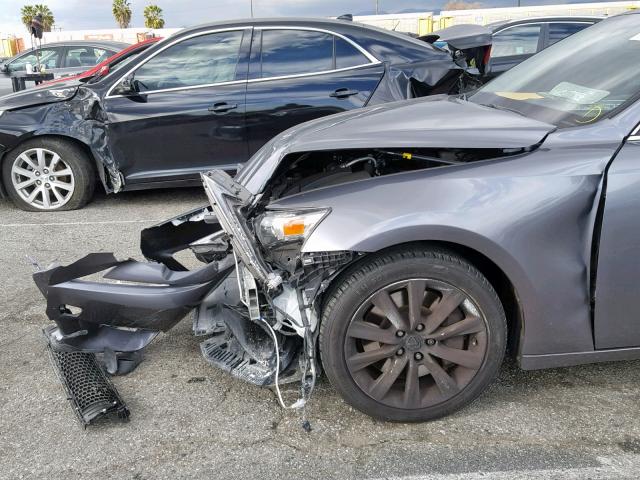 JTHBA1D20G5026245 - 2016 LEXUS IS 200T GRAY photo 10