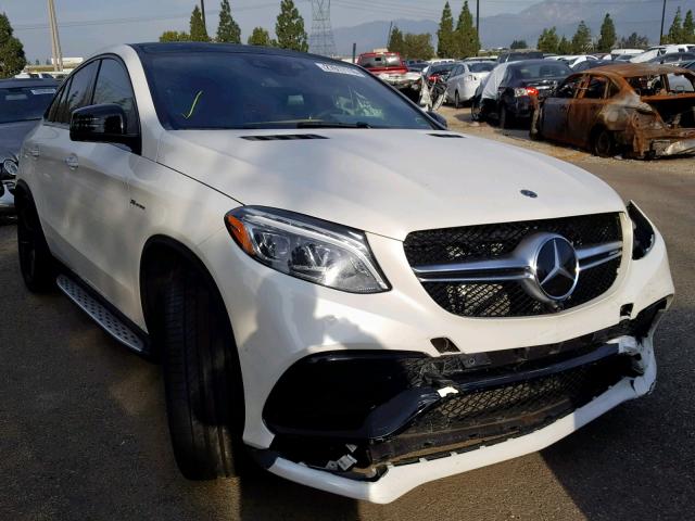 4JGED7FB9JA090669 - 2018 MERCEDES-BENZ GLE COUPE WHITE photo 1