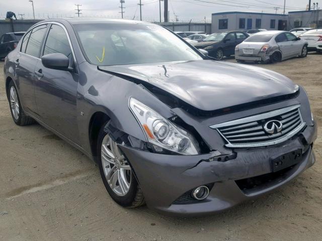 JN1CV6AP4FM502964 - 2015 INFINITI Q40 GRAY photo 1