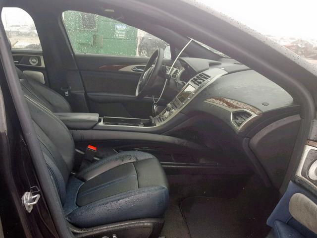 3LN6L5E99KR607163 - 2019 LINCOLN MKZ RESERV BLACK photo 5