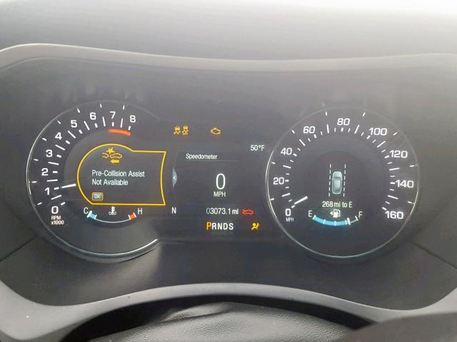 3LN6L5E99KR607163 - 2019 LINCOLN MKZ RESERV BLACK photo 8