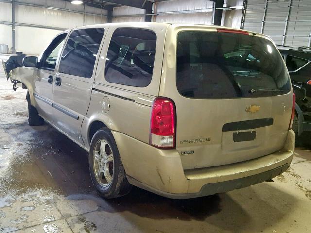 1GNDV23W38D199782 - 2008 CHEVROLET UPLANDER L 米色 照片 3