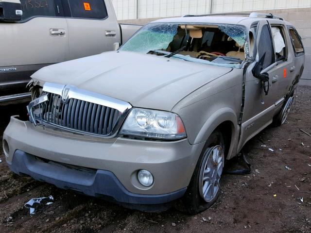 5LMEU68H84ZJ07153 - 2004 LINCOLN AVIATOR 棕色 照片 2