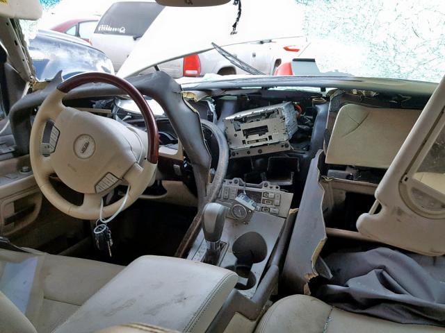 5LMEU68H84ZJ07153 - 2004 LINCOLN AVIATOR 棕色 照片 9