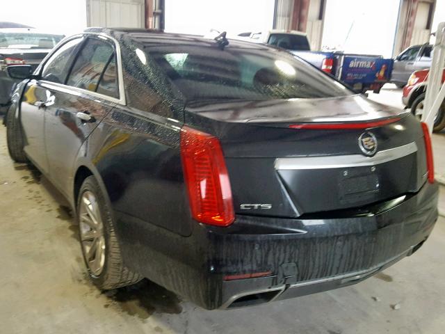 1G6AR5SX8E0196944 - 2014 CADILLAC CTS LUXURY BLACK photo 3