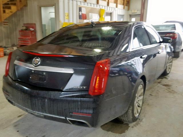 1G6AR5SX8E0196944 - 2014 CADILLAC CTS LUXURY BLACK photo 4