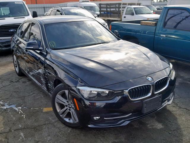 WBA8E1C34HA158618 - 2017 BMW 330E BLACK photo 1