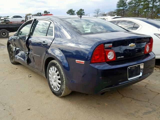 1G1ZG57B084286534 - 2008 CHEVROLET MALIBU LS BLUE photo 3