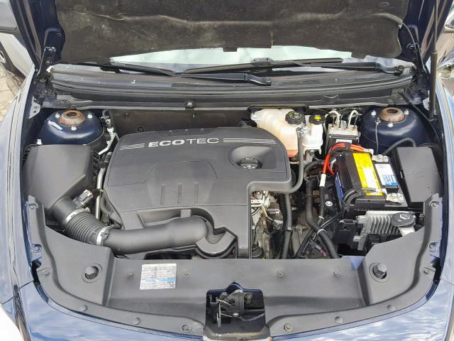 1G1ZG57B084286534 - 2008 CHEVROLET MALIBU LS BLUE photo 7