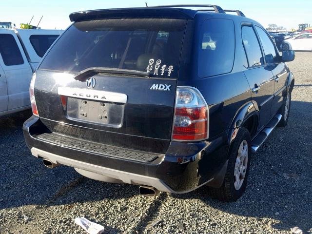 2HNYD18925H554802 - 2005 ACURA MDX TOURIN BLACK photo 4