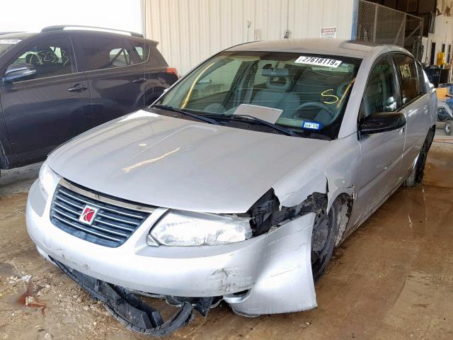 1G8AJ55F27Z119194 - 2007 SATURN ION LEVEL SILVER photo 2