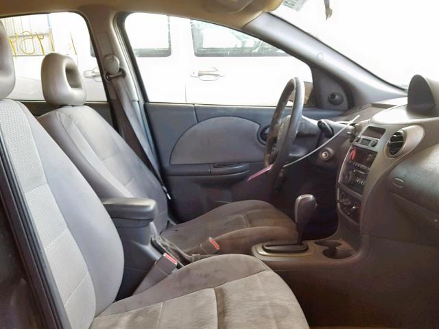 1G8AJ55F27Z119194 - 2007 SATURN ION LEVEL SILVER photo 5