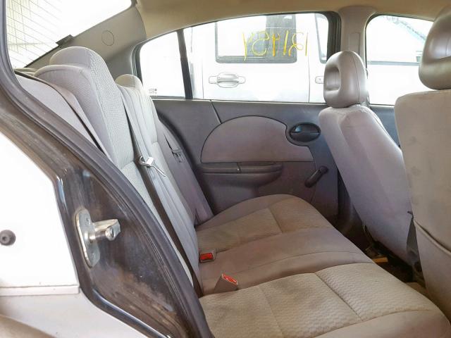 1G8AJ55F27Z119194 - 2007 SATURN ION LEVEL SILVER photo 6