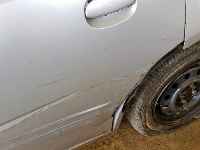 1G8AJ55F27Z119194 - 2007 SATURN ION LEVEL SILVER photo 9