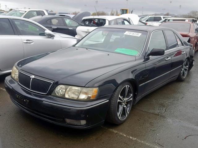 JNKBY31A0XM604188 - 1999 INFINITI Q45 BASE BLACK photo 2