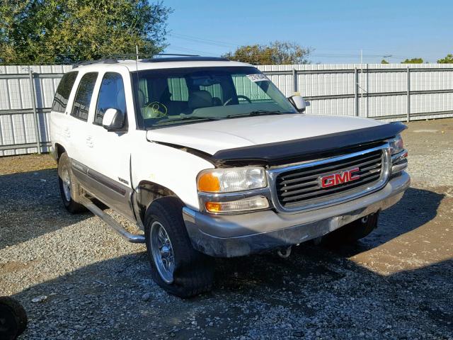 1GKEC13T9YJ204864 - 2000 GMC YUKON WHITE photo 1