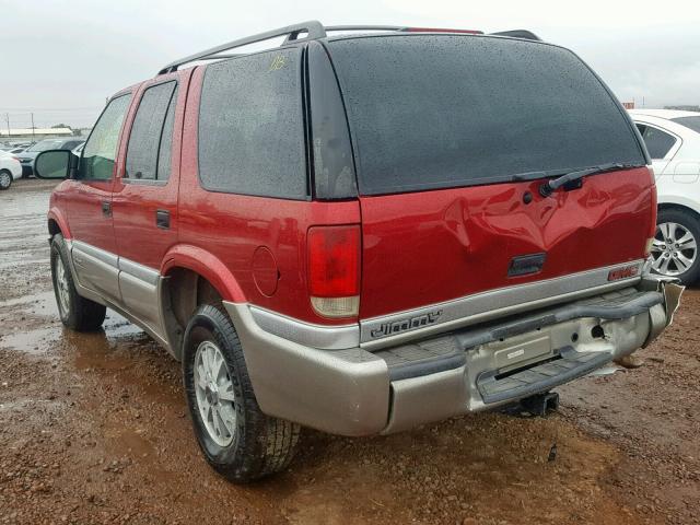 1GKDT13W712191778 - 2001 GMC JIMMY RED photo 3