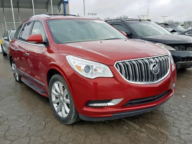5GAKRCKDXEJ218904 - 2014 BUICK ENCLAVE RED photo 1