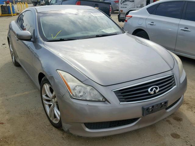 JNKCV64E09M606040 - 2009 INFINITI G37 BASE GRAY photo 1