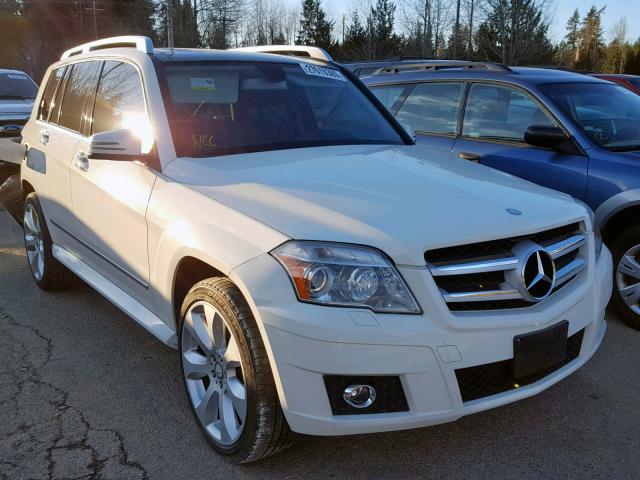 WDCGG8HB9AF264695 - 2010 MERCEDES-BENZ GLK 350 4M WHITE photo 1