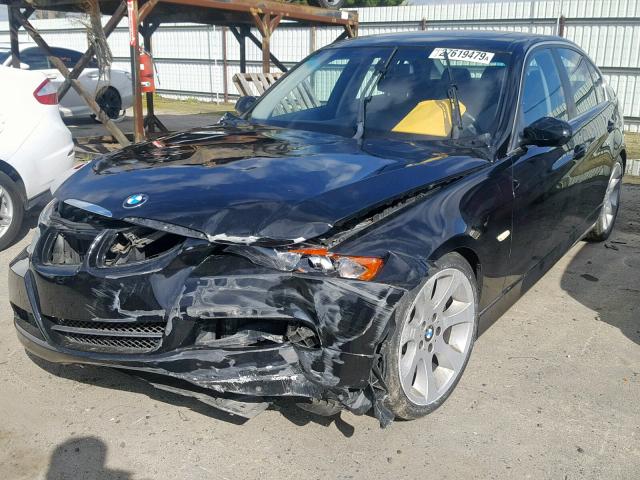 WBAVB33526KR79619 - 2006 BMW 330 I BLACK photo 2