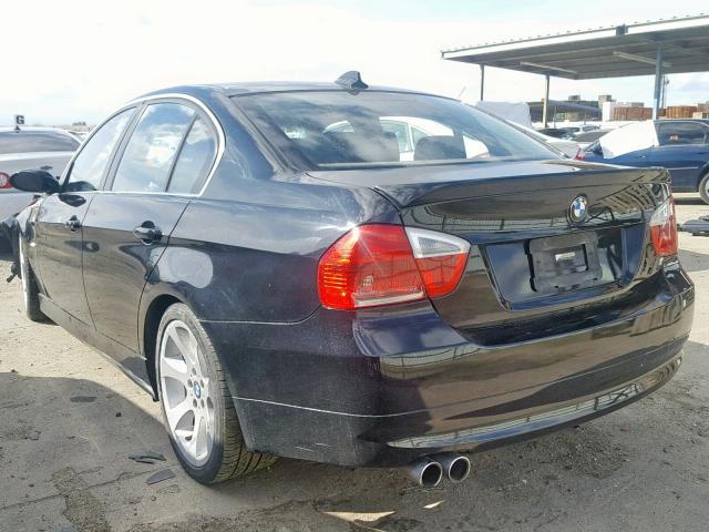 WBAVB33526KR79619 - 2006 BMW 330 I BLACK photo 3