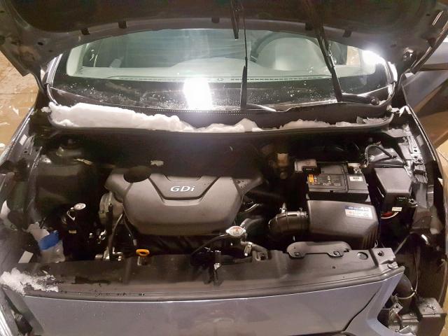 KMHCT4AE0HU268410 - 2017 HYUNDAI ACCENT SE GRAY photo 7