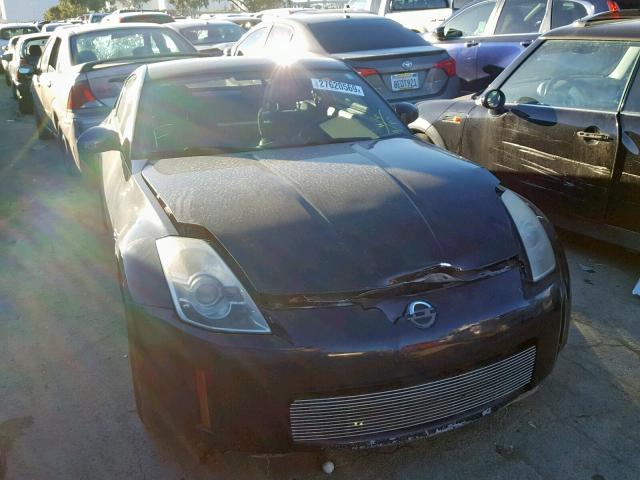 JN1AZ34D46M312318 - 2006 NISSAN 350Z COUPE BLACK photo 1