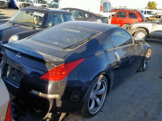 JN1AZ34D46M312318 - 2006 NISSAN 350Z COUPE BLACK photo 4