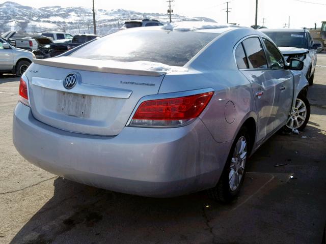 1G4GA5GR2CF167132 - 2012 BUICK LACROSSE SILVER photo 4