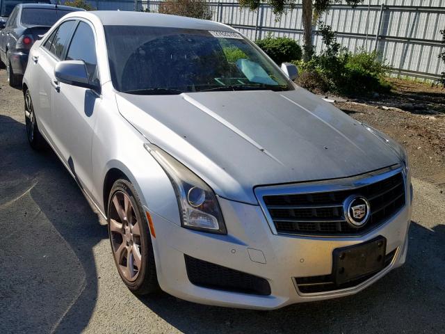 1G6AB5RAXD0115043 - 2013 CADILLAC ATS LUXURY SILVER photo 1