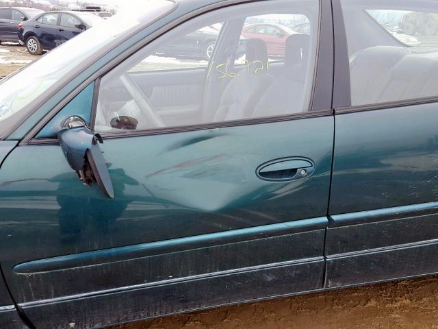 2G4WB52K921110189 - 2002 BUICK REGAL LS GREEN photo 9