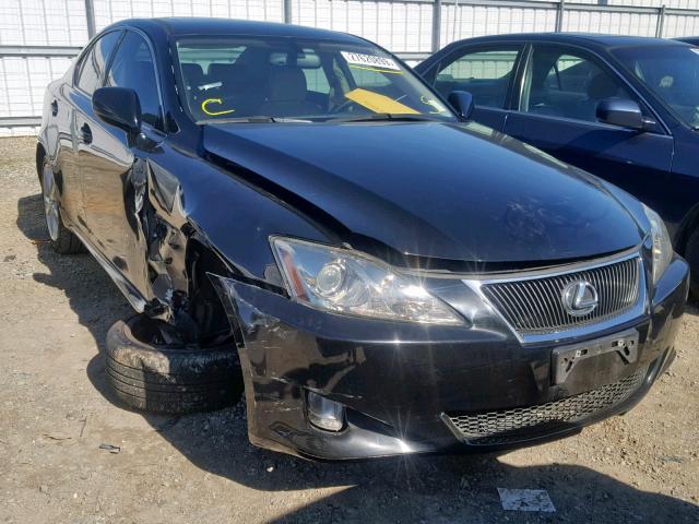 JTHBK262X75030884 - 2007 LEXUS IS 250 BLACK photo 1