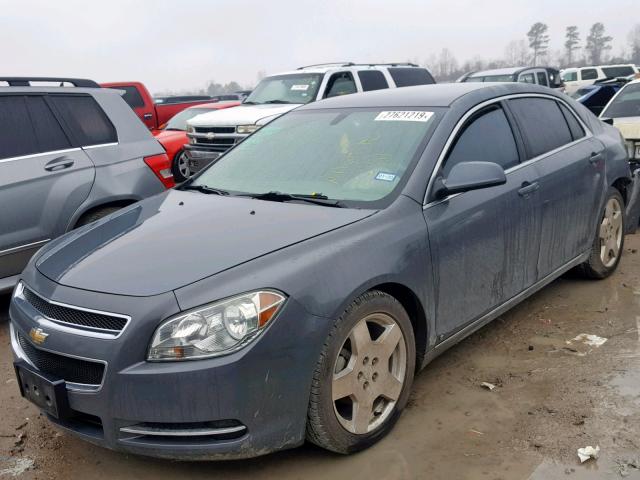 1G1ZJ577894235796 - 2009 CHEVROLET MALIBU 2LT GRAY photo 2