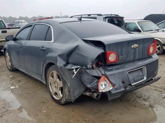 1G1ZJ577894235796 - 2009 CHEVROLET MALIBU 2LT GRAY photo 3