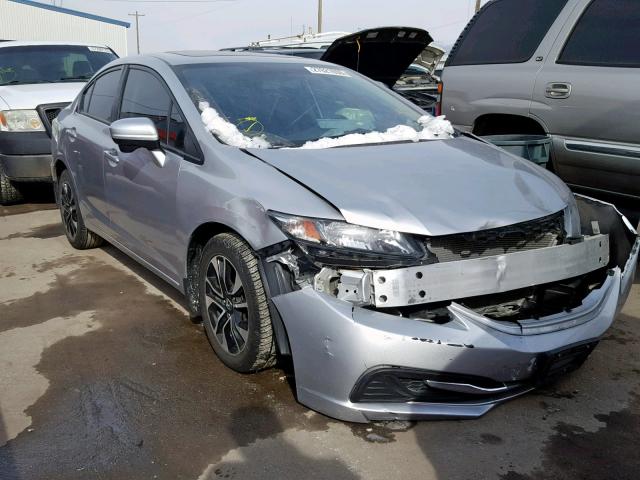 19XFB2F85FE001464 - 2015 HONDA CIVIC EX SILVER photo 1