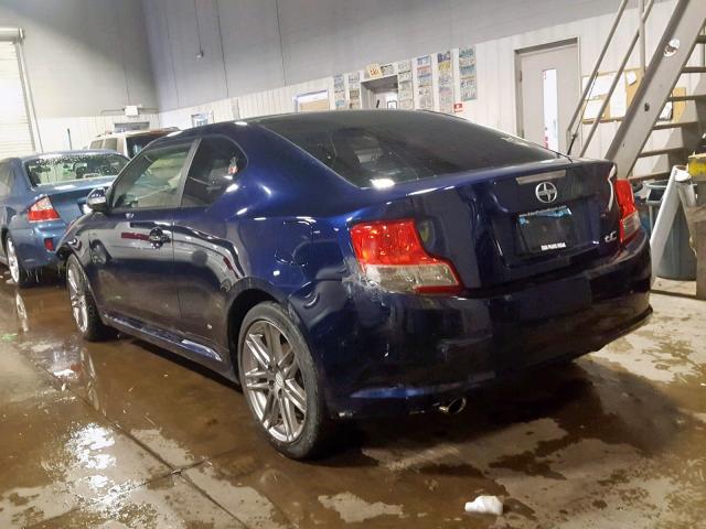 JTKJF5C70C3044049 - 2012 TOYOTA SCION TC BLUE photo 3