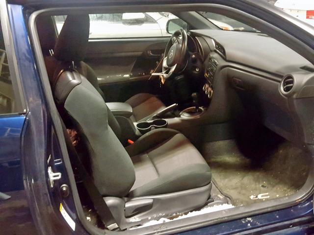 JTKJF5C70C3044049 - 2012 TOYOTA SCION TC BLUE photo 5
