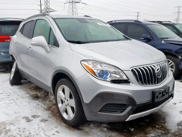 KL4CJESB7FB228297 - 2015 BUICK ENCORE SILVER photo 1