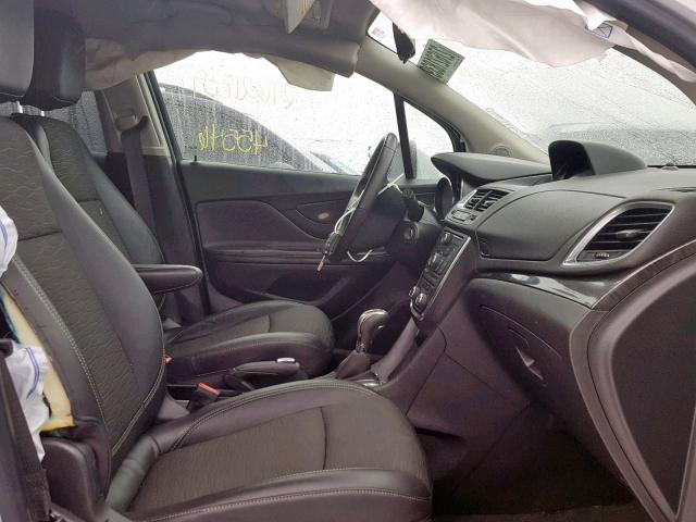 KL4CJESB7FB228297 - 2015 BUICK ENCORE SILVER photo 5