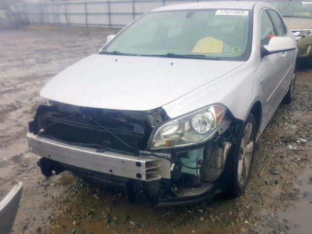 1G1ZF57559F123817 - 2009 CHEVROLET MALIBU HYB SILVER photo 2