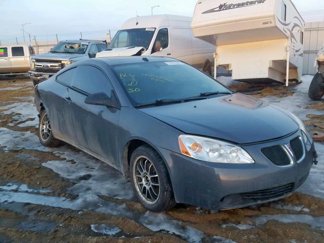 1G2ZH17N484307946 - 2008 PONTIAC G6 GT GRAY photo 1