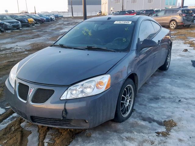 1G2ZH17N484307946 - 2008 PONTIAC G6 GT GRAY photo 2